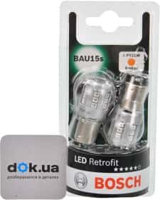 Автолампа Bosch Retrofit LED PY21W BAU15s 1 W 1987301520