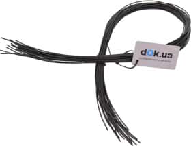 Термоусадка Apro ZRG-1B 1.0/0.5 мм цвет черный 1 м 30 шт