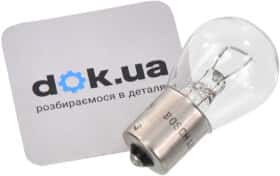 Автолампа Bosch Pure Light P21W BA15s 21 W прозрачная 1987302201