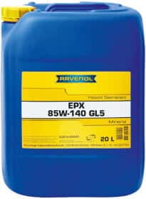 Трансмиссионное масло Ravenol EPX GL-5 85W-140 минеральное Трансмиссионное масло Ravenol EPX GL-5 85W-140 минеральное