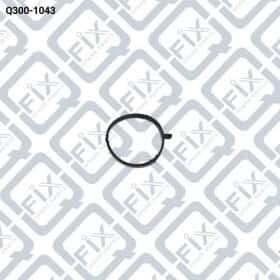 Прокладка впускного колектора Q-Fix q3001043