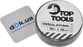 Ізоляційна стрічка Top Tools 24B108 чорна 19 мм х 10 м