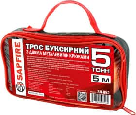 Трос буксирувальний Sapfire 401189 стрічка 5 т 5 м
