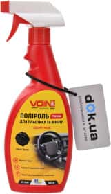 Полироль для салона Voin Cockpit Milk Матовая Black Touch 500 мл