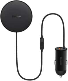 Держатель для телефона Baseus CW01 Magnetic Wireless Charging Car Mount C40141000111-01