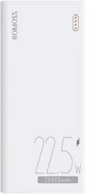 Повербанк Romoss Sense 6 20000 mAh 22.5 Вт Повербанк Romoss Sense 6 20000 mAh 22.5 Вт