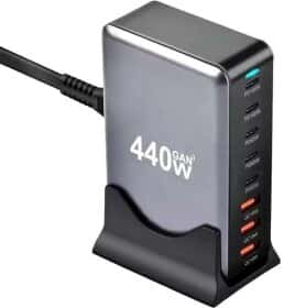 Мережевий зарядний пристрій XoKo QC-400 Gan3 QC-400 440 Вт