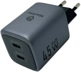 Сетевое зарядное устройство Remzona Giwell Duo C4 GaN CHCC-04BK 45 Вт