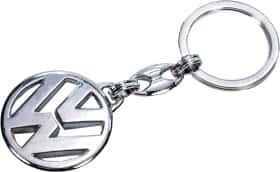 Брелок AutoTechteile с логотипом Volkswagen серый VW2