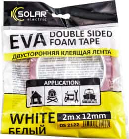 Двосторонній скотч Solar DS2122 EVA (етиленвінілацетат) 12 мм x 2 м