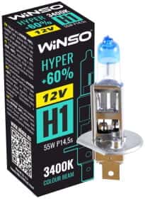 Автолампа Winso H1 P14,5s 55 W синяя 712120