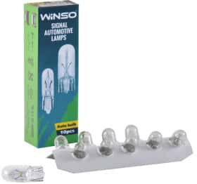 Автолампа Winso W5W W2,1x9,5d 5 W прозора 713230