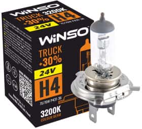 Автолампа Winso H4 P43t-38 70 W 75 W прозора 724400