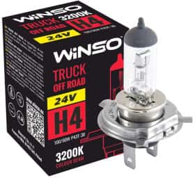 Автолампа Winso Truck Off Road H4 P43t-38 90 W 100 W прозрачная 724410