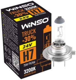 Автолампа Winso H7 PX26d 75 W 724700