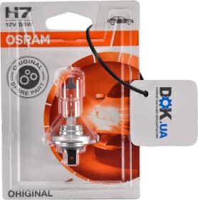 Автолампа Osram Original Line H7 PX26d 55 W прозрачная 64210-01B