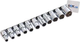 Набір торцевих головок Toptul GAAQ1601U-12 1/2" (11 пр.)
