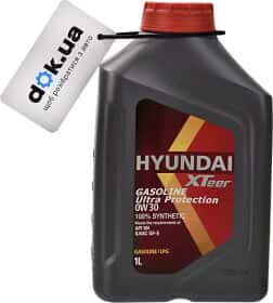 Моторное масло Hyundai XTeer Gasoline Ultra Protection 0W-30 синтетическое