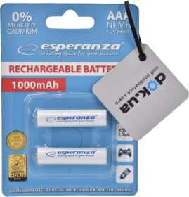 Акумуляторна батарейка Esperanza EZA101W 1000 mAh 2 шт