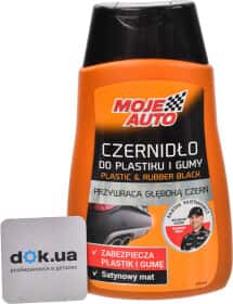 Чернитель шин Moje Auto Plastic & Rubber Black 19-644 250 мл Чернитель шин Moje Auto Plastic & Rubber Black 19-644 250 мл