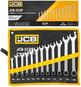 Набір ключів ріжково-накидних JCB JCB-5121P 8-24 мм 12 шт