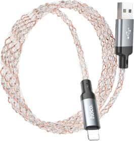 Кабель Hoco U112 6931474788801 USB - Apple Lightning 1 м Кабель Hoco U112 6931474788801 USB - Apple Lightning 1 м