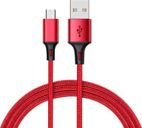 Кабель XO NB143 NB143-M1-RD USB - Micro USB 1 м