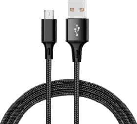 Кабель XO NB143 NB143-M2-BK USB - Micro USB 1 м