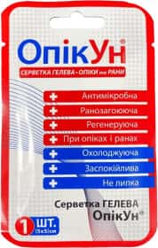 Противоожоговая салфетка Poputchik 51-038-IS 5x5 см Противоожоговая салфетка Poputchik 51-038-IS 5x5 см