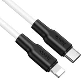 Кабель Hoco X21 Plus Silicone 6931474742762 Apple Lightning - type-C 1 м