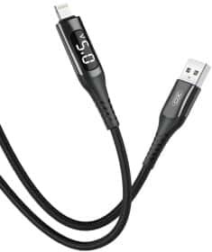 Кабель XO NB162 NB162-L-1-BK USB - Apple Lightning 1 м Кабель XO NB162 NB162-L-1-BK USB - Apple Lightning 1 м