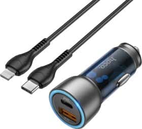 USB зарядка в авто Hoco NZ8 Sprinter 6931474782748
