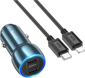 USB зарядка в авто Hoco Z48 Tough 6931474795021