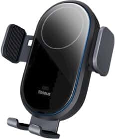 Держатель для телефона Baseus LightChaser Wireless Charging C40355900121-00