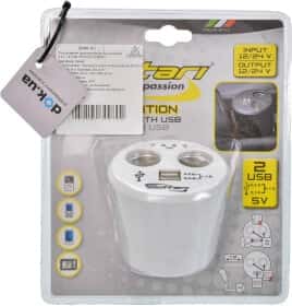 Разветвитель прикуривателя с USB Bottari 30080-IS