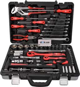 Набор инструментов Intertool ET-7078 1/2", 1/4" 78 ед.