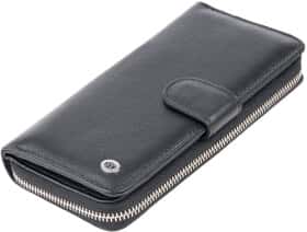 Портмоне-органайзер ST Leather 19300 без логотипа авто черный