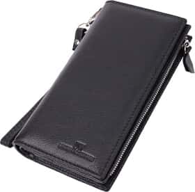 Клатч ST Leather 22532 без логотипа авто колір чорний