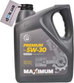 Моторное масло Maximum Premium 5W-30 полусинтетическое Моторное масло Maximum Premium 5W-30 полусинтетическое