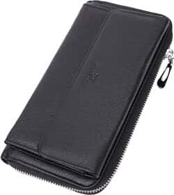 Клатч ST Leather 22529 без логотипа авто колір чорний