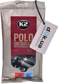 Серветки K2 Polo Shine Cockpit Wipes K420 з нетканого матеріалу 20х18 см 24 шт