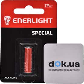Батарейка Enerlight 4823093502260 A27 12 V 1 шт Батарейка Enerlight 4823093502260 A27 12 V 1 шт