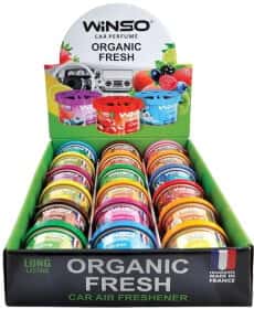 Набор ароматизаторов Winso Organic Fresh Ассорти