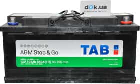 Акумулятор TAB 6 CT-105-R Stop & Go 213105