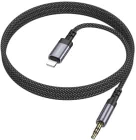 Перехідник Borofone BL24 Graceful 6941991118975 Apple Lightning - 3.5 (Male) Перехідник Borofone BL24 Graceful 6941991118975 Apple Lightning - 3.5 (Male)