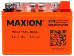 Акумулятор Maxion 6 CT-4-R MXBM-YTX4L-BS_GEL
