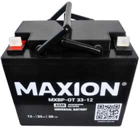 Акумулятор для ДБЖ Maxion MXBPOT3312 33 Аг 12 В Акумулятор для ДБЖ Maxion MXBPOT3312 33 Аг 12 В