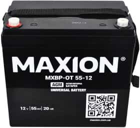 Акумулятор для ДБЖ Maxion MXBPOT5512 55 Аг 12 В Акумулятор для ДБЖ Maxion MXBPOT5512 55 Аг 12 В
