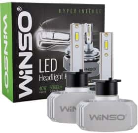 Автолампа Winso H1 P14,5s 40 W белая 792100