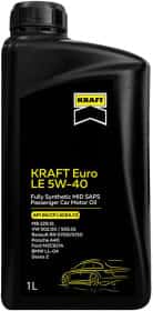 Моторное масло KRAFT Euro LE 5W-40 синтетическое